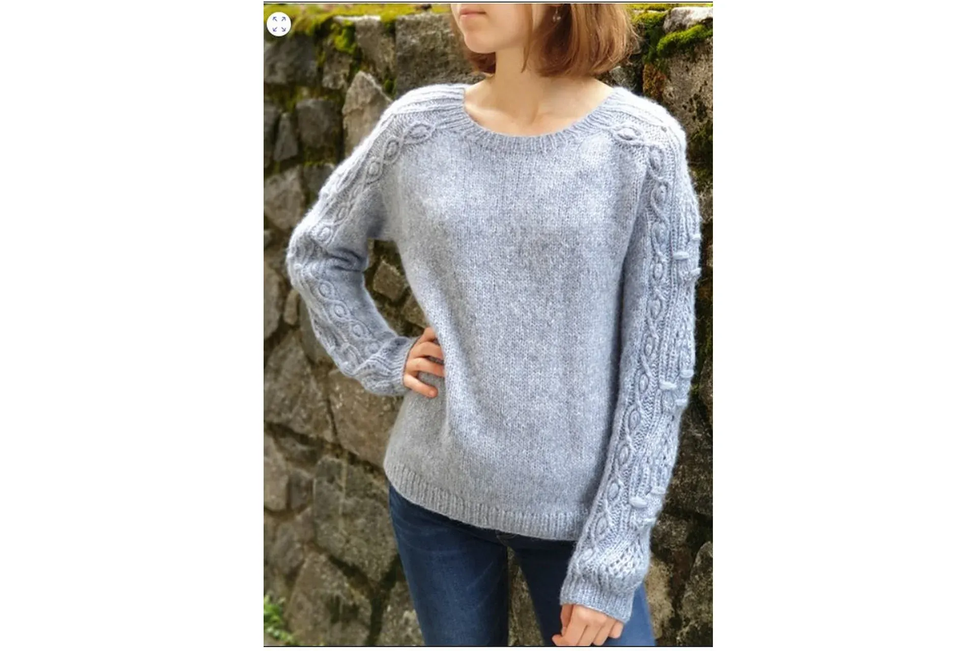Пуловер Pulsar sweater (Валентина Богданова)
