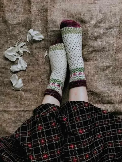 Chertopolokh socks (Наталья Неизвестных)