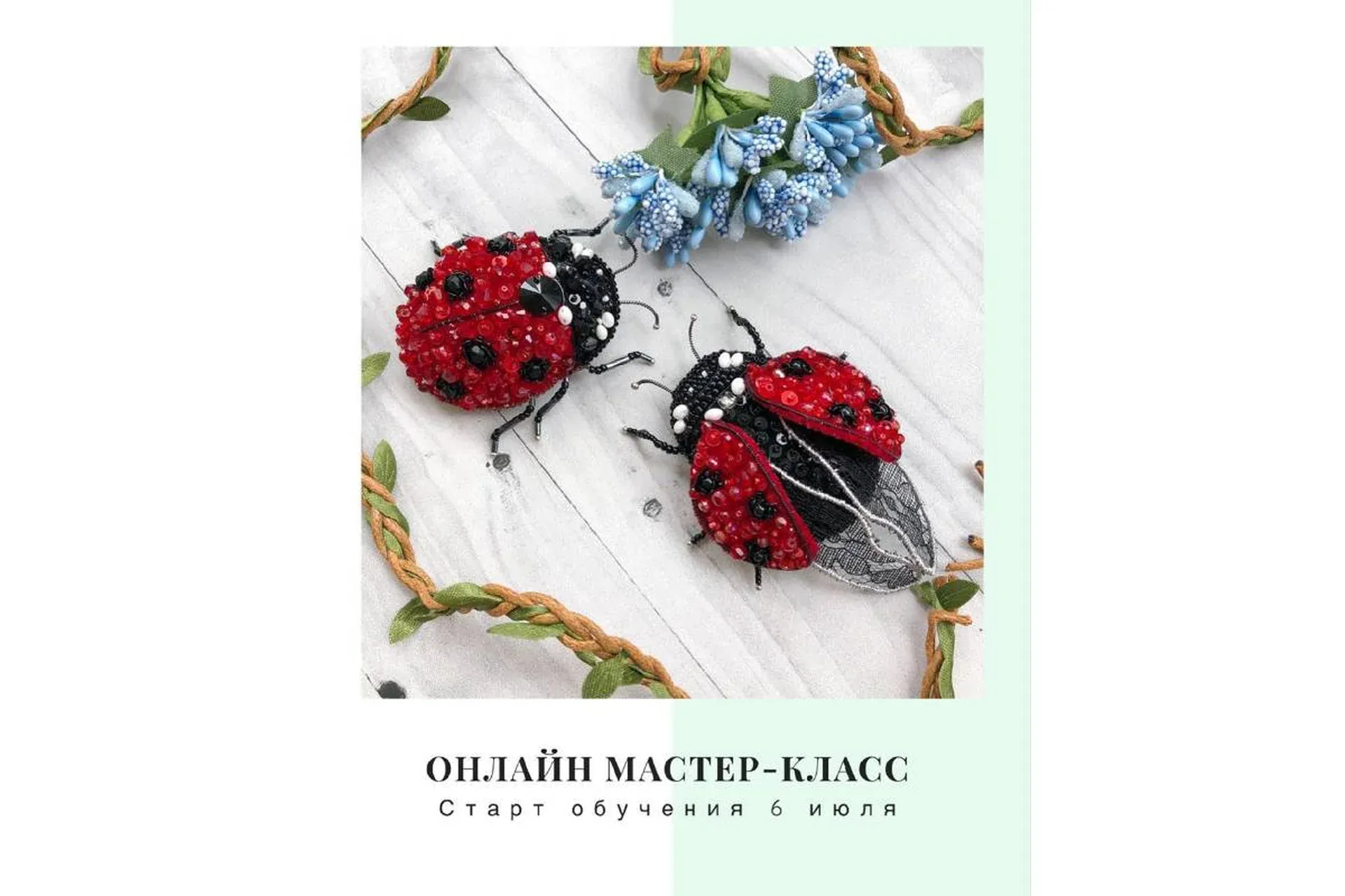 2 Брошки Божьи коровки (wonders_of_handwork)