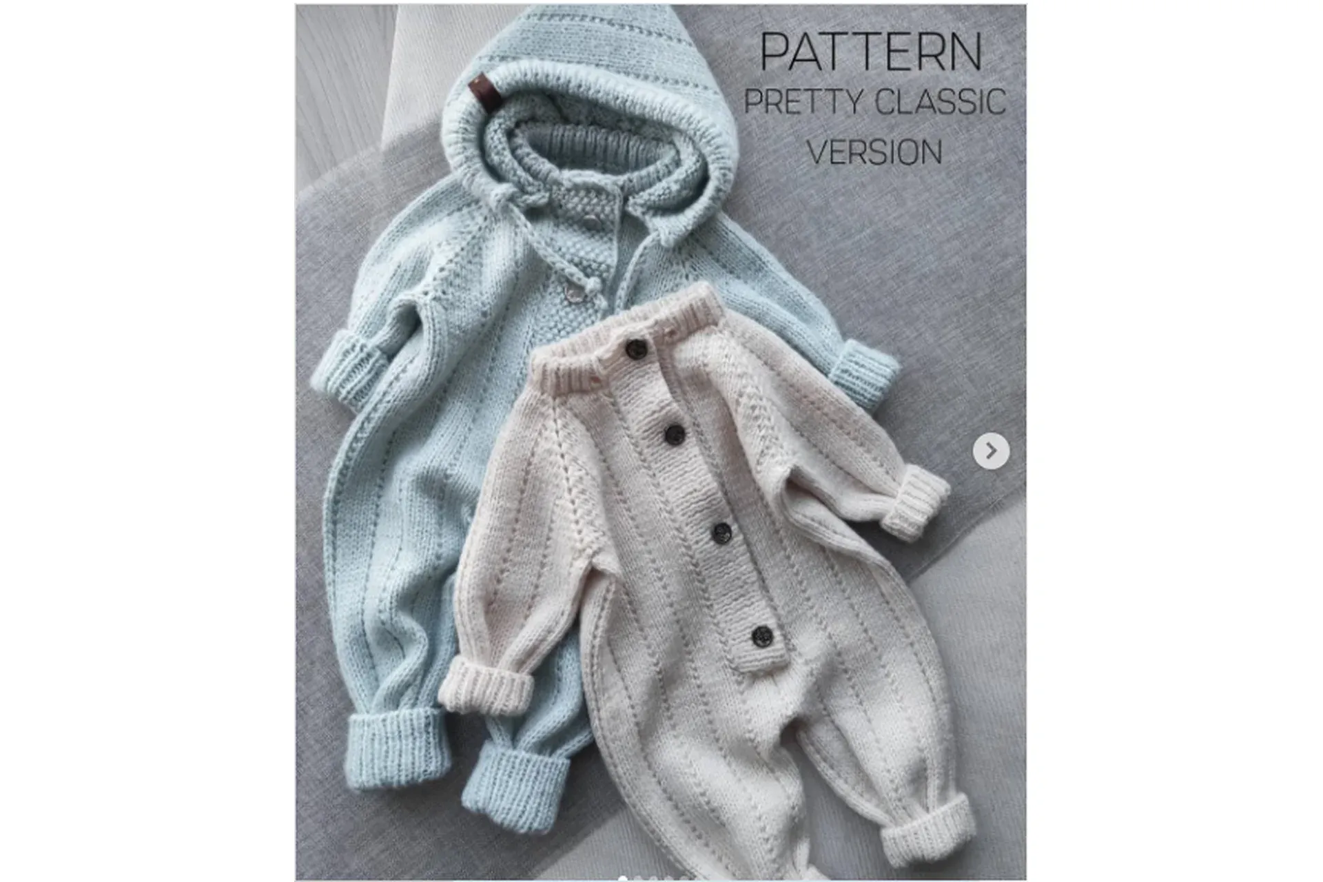 Детский комбинезон со съёмным капюшоном Pretty_classic_version (filatova_knitwear)