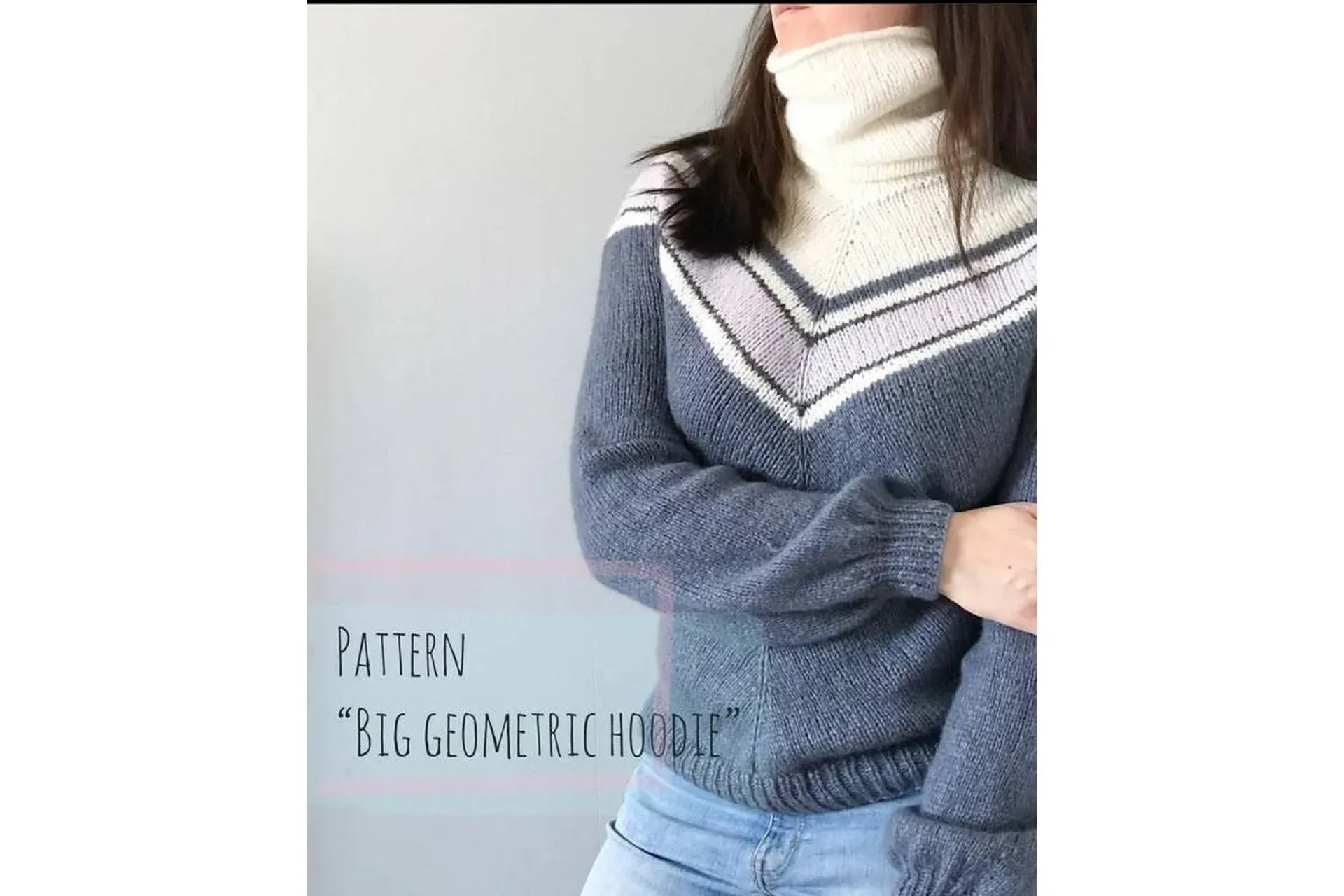Худи Big Geometric Hoodie (yulya.kholod)