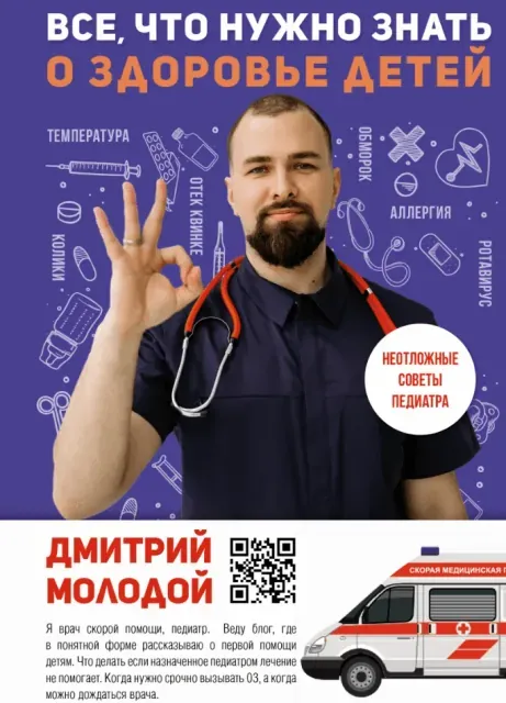 Все, что нужно знать о здоровье детей. Неотложная помощь, советы педиатра (Дмитрий Молодой)