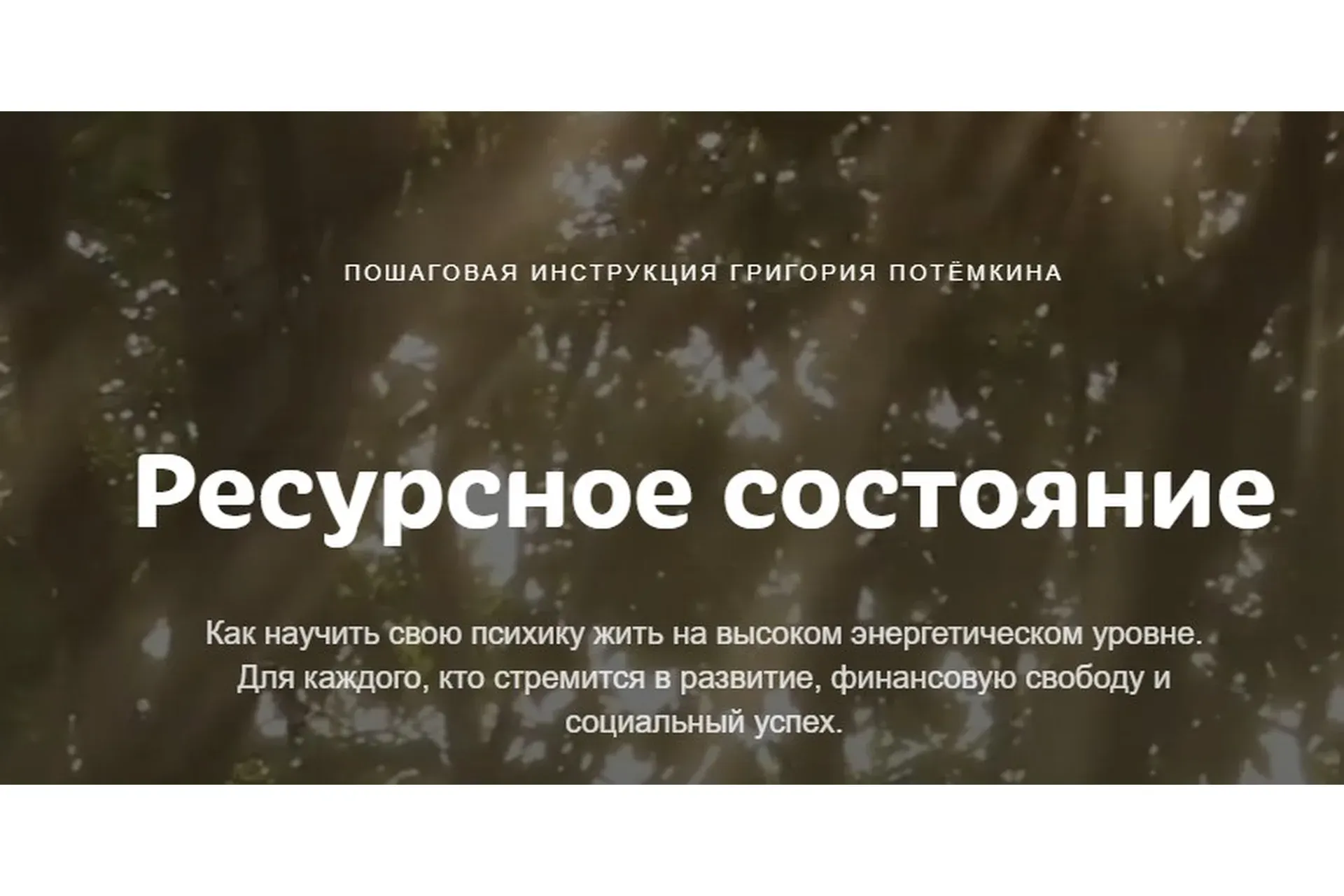 Ресурсное состояние. Тариф Стандарт (Григорий Потёмкин)