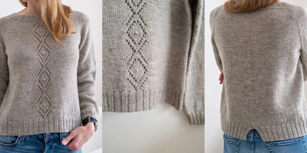 [Вяжи.ру] Женственный пуловер реглан Day Trip (SuviKnits)