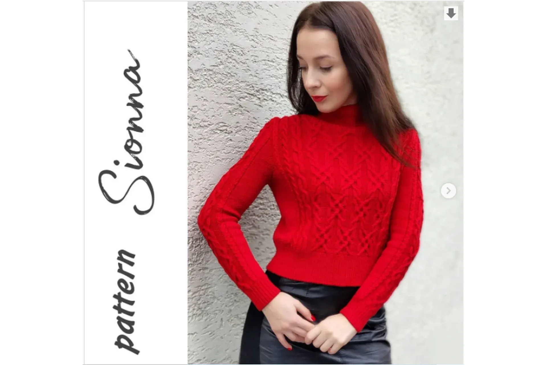 Свитер Sionna (knit_inka)