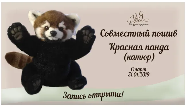 Совместный пошив «Красная панда. Натюр» (Янина Орса)
