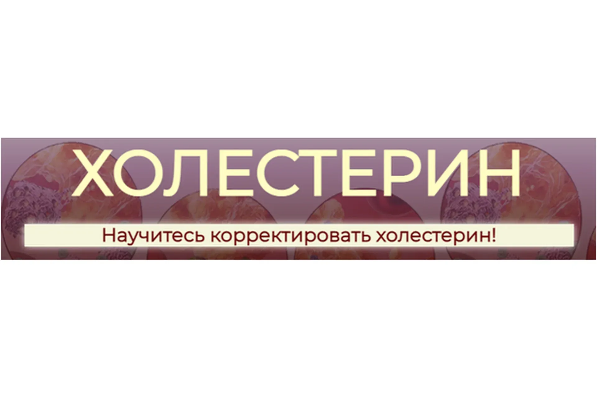 Холестерин (Антон Поляков)