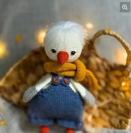 [Novikova_Toys] Аист Оливер (Ольга Новикова)