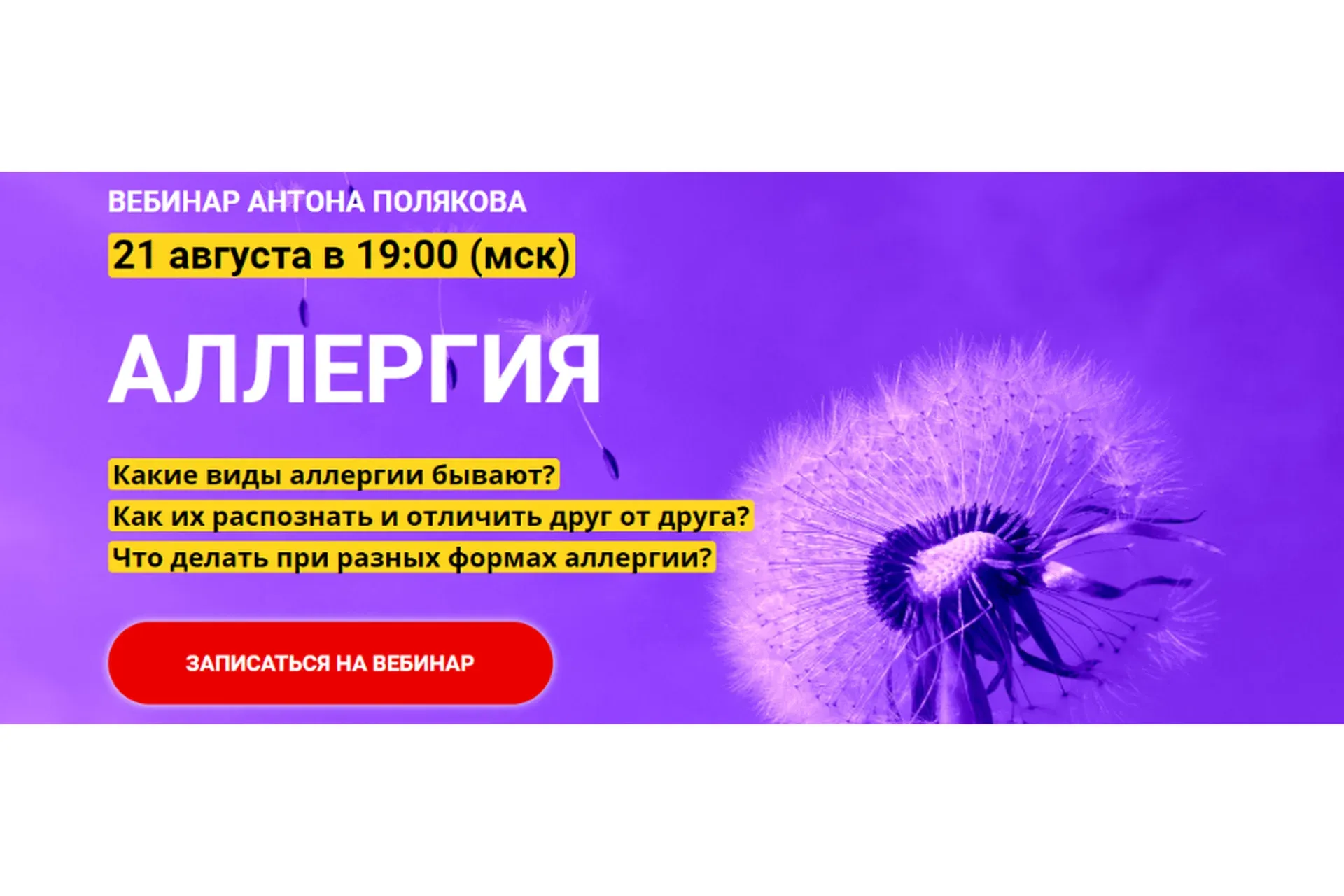 Аллергия (Антон Поляков)