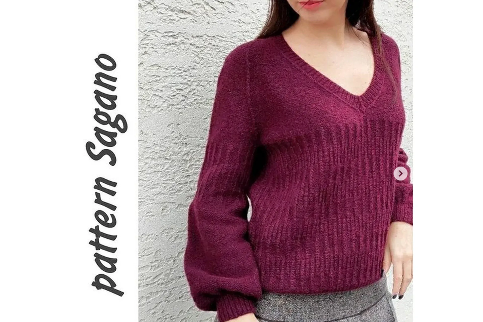 Пуловер Sagano (knit_inka)