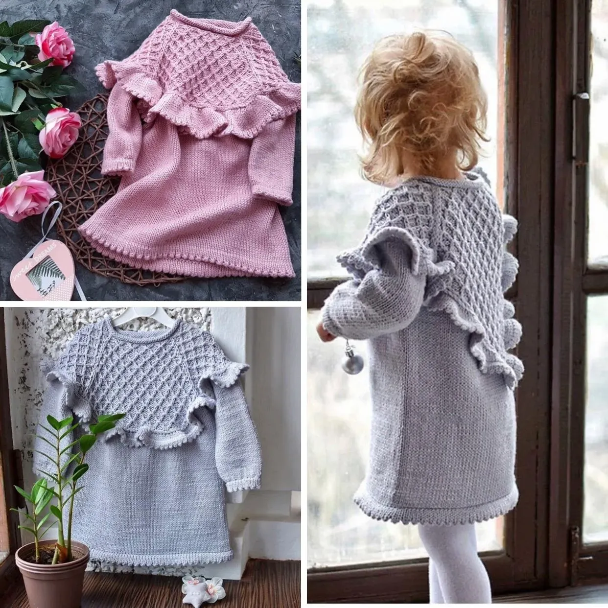 Детское платье Assol Dress (filatova_knitwear)
