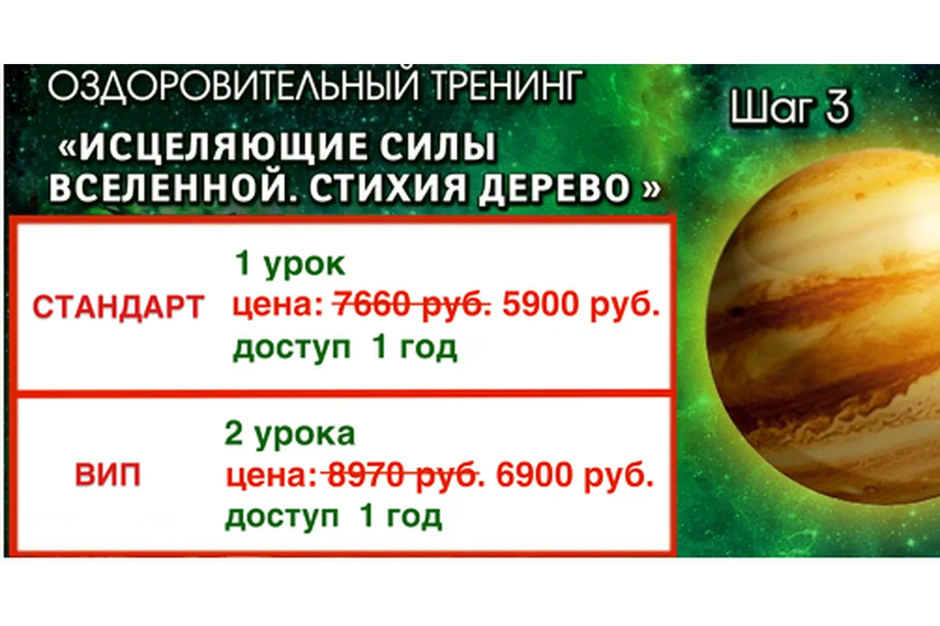 Исцеляющие силы Вселенной. Стихия дерево Блок ВИП (Владимир Осипов)