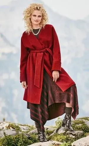 [Burda Style] Пальто №102. Выкройка из Burda № 1-2020