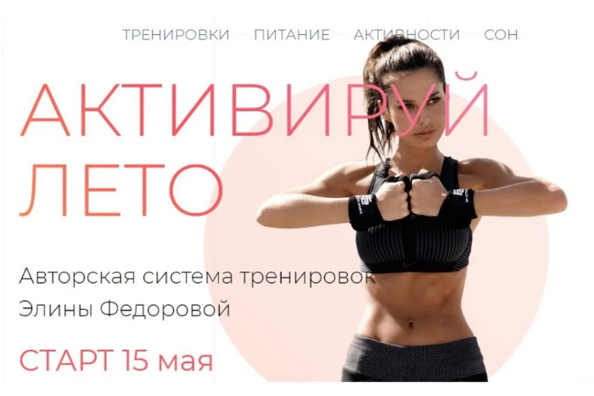 Авторская система тренировок Активируй лето (Элина Федорова)