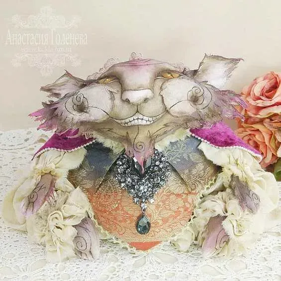 [Soroka hand-made] Чеширский кот. Цикл Алиса в стране Чудес (Анастасия Голенева)