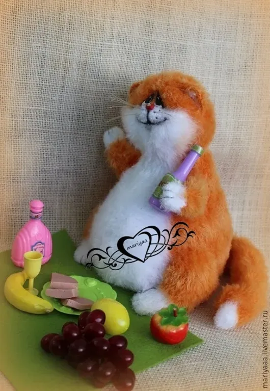 Кот Васька...ну просто одни сплошные мускулы  (Мария Боровая)
