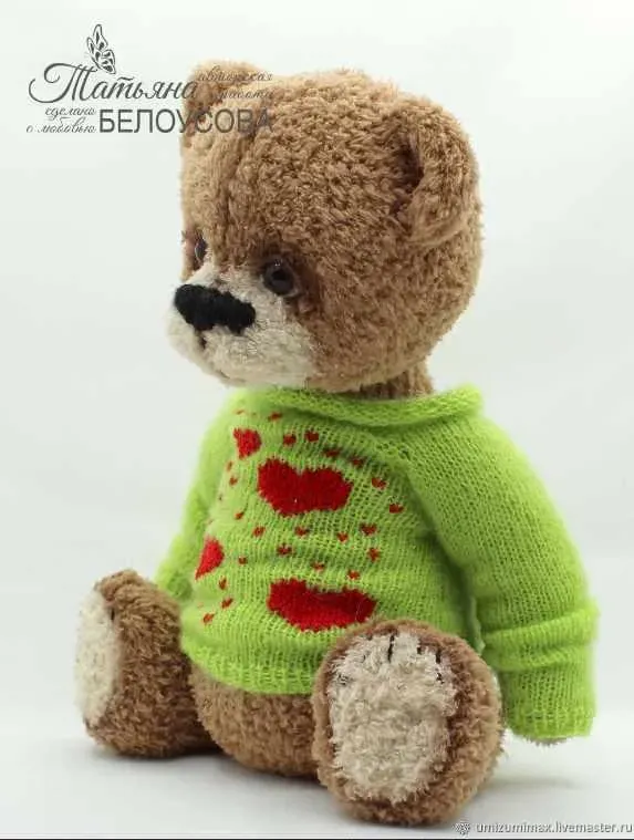 Мастер класс по вязанию медвежонка Плюх (Татьяна Белоусова)