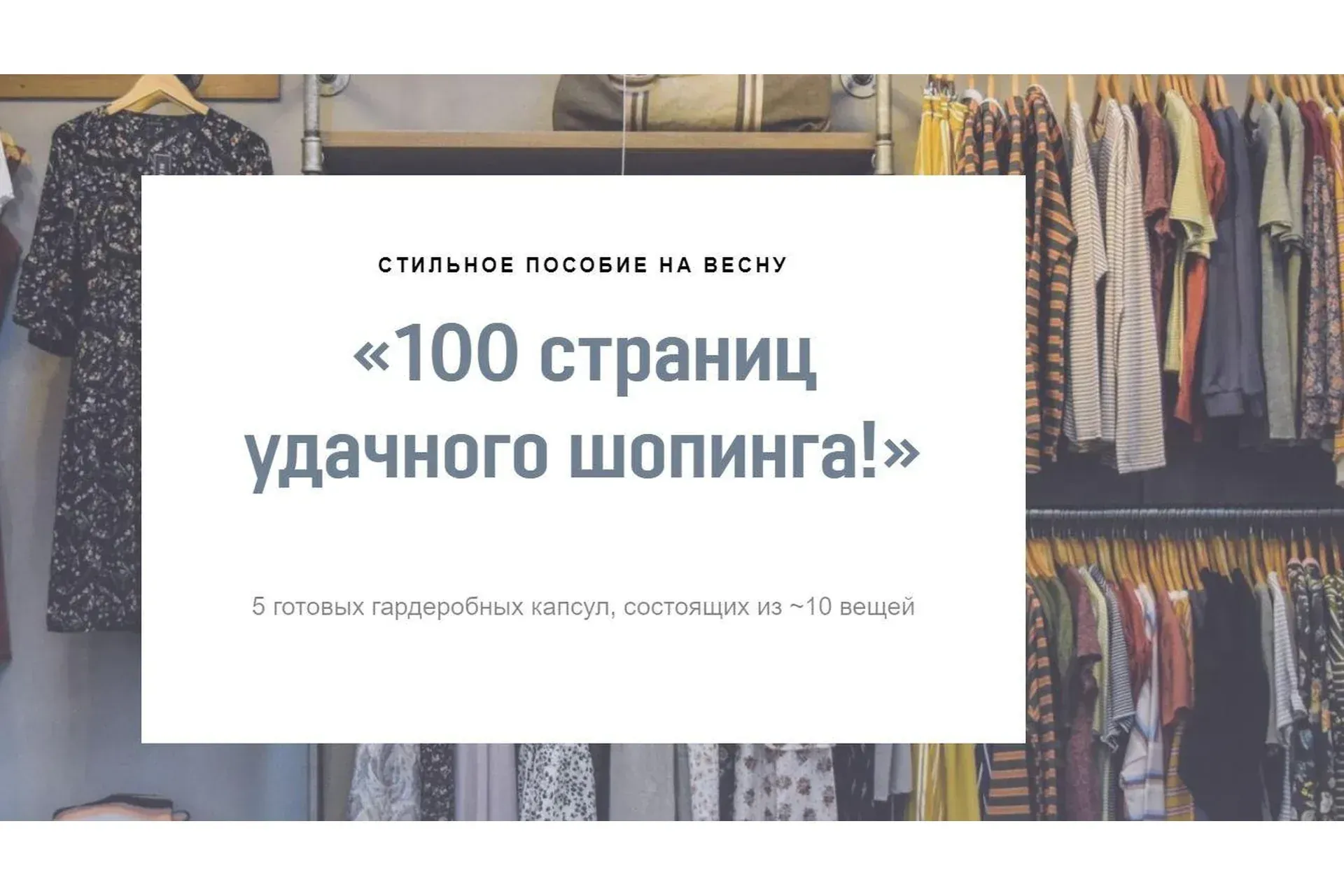 100 страниц удачного шопинга! (Алла Романова)