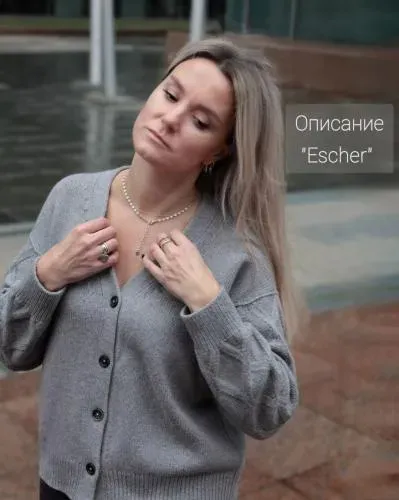 [bayuma_] Кардиган Escher (Мария Баюкина)