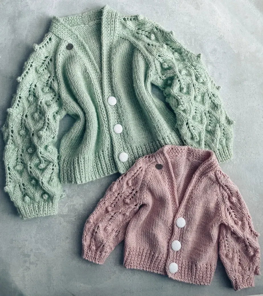 [Lisa_baby.knit] Кофточка Lisa (Ксения Асташкина)