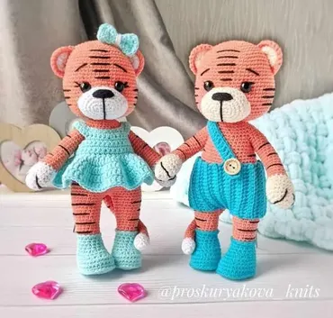 Тигрята Тиша и Мариша (Светлана Проскурякова)