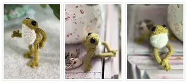 [Вяжи.ру] Вязаная крючком жаба Toad (Клер Гарланд)