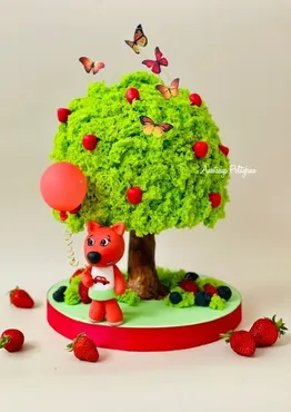 [anastasiya_bakery] Антигравитационный Торт Дерево (Анастасия Политыкина)
