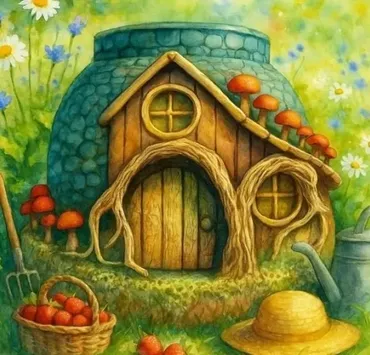 Марафон 85. Домик Хоббита (Лёля Раевская)