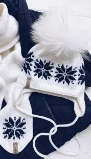 Шапка Скандинавская Звёздочка (S.O.V.A.Knitting)