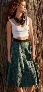 [Burda Style] Юбка №128. Выкройка из Burda №6-2016