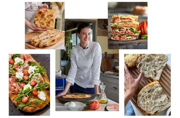 [Ohmybread] Практический мастер класс по выпечке итальянской Пиццы и Фокаччи на закваске (Анна Боти, Франческо Карузи)