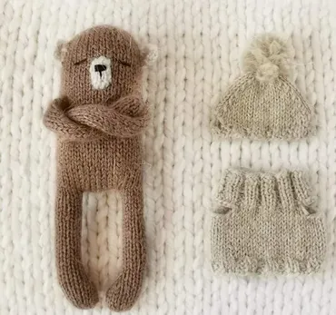 [KnitByMaryNik] Медведик Тим