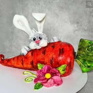 Торт Кролик с Морковкой (Галина Егиазарян)