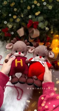 [Amimitoys_lg] Оленёнок Норми (Татьяна Голик)