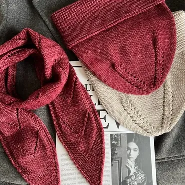 [snegavik_knit] Шарф и шапка BOHO scarf hat (Виктория Шереметьева)