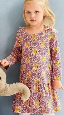 [Burda Style] Платье для девочки №132. Выкройка из Burda № 1-2020