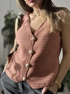 [Mary.knitting] Жилет (Мария Семёнова)