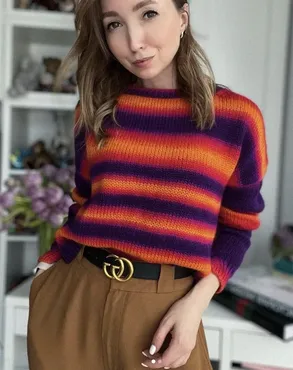 [feel.love.knit] Свитер Schoppel (Алиса Лаврик)