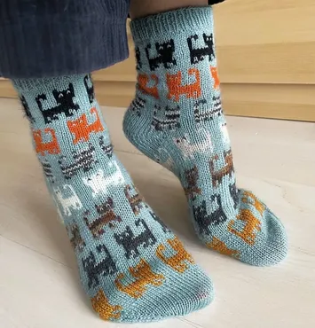 Носки Herding Cats (Stone Knits)