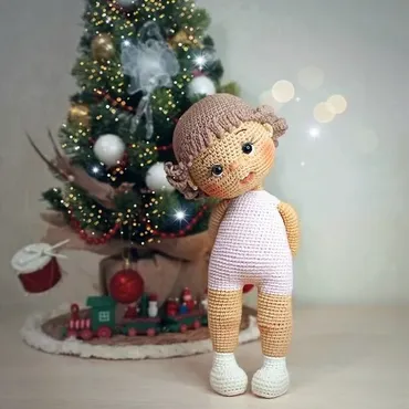 Кукла Дуняша. Без одежды (Марина Лукашенко)