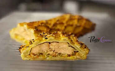 [PastryCampus] Слоеный пирог с лососем (Мария Селянина)
