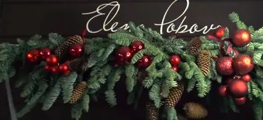 Новогодняя флористика и декор. Тариф Основы (Елена Попова)