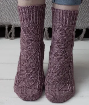 [katya_knits ] Носки Люблю (Екатерина Горбачева)