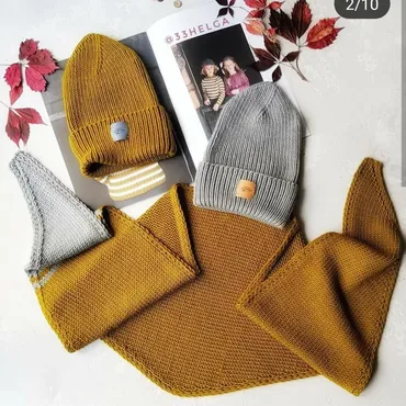 Шапка Universal hat + 2 бактуса (Ольга Проноза)