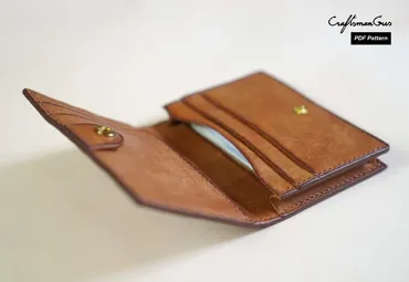 Кожаный бумажник «Card Case Wallet» [Craftsmangus]
