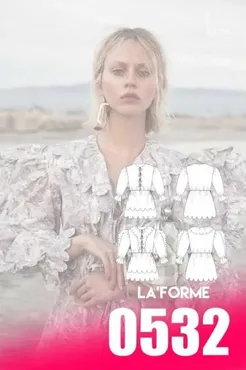 [Laforme] Блузка 0532. Размеры 48. Рост 170-176 (Софья Ерашевская)