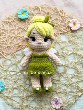 [zayka_mi_amigurumi] Фея Динь-динь (Миранда Айвазян)