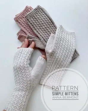 [anna_bermont] Митенки Simple mittens (Анна Бермонт)
