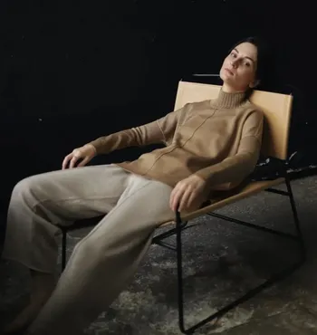 [cozy.and.lazy] Свитер Со швами (Анастасия Сеситашвили)