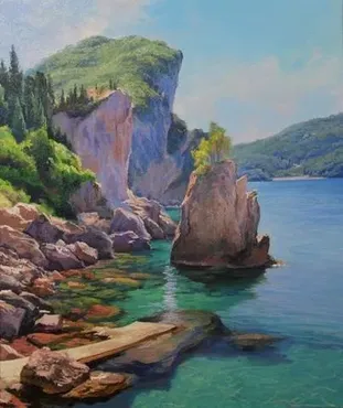 У скал (Игорь Сахаров)